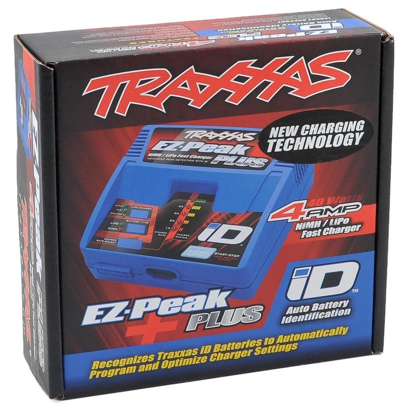 TRAXXAS 4AMP CHARGER EZ-PEAK PLUS - AU - 2970AX