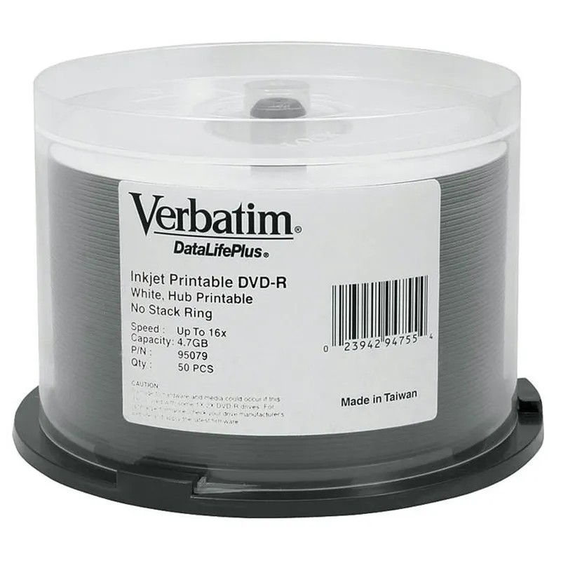 VERBATIM 50PK DVD-R - XC4738