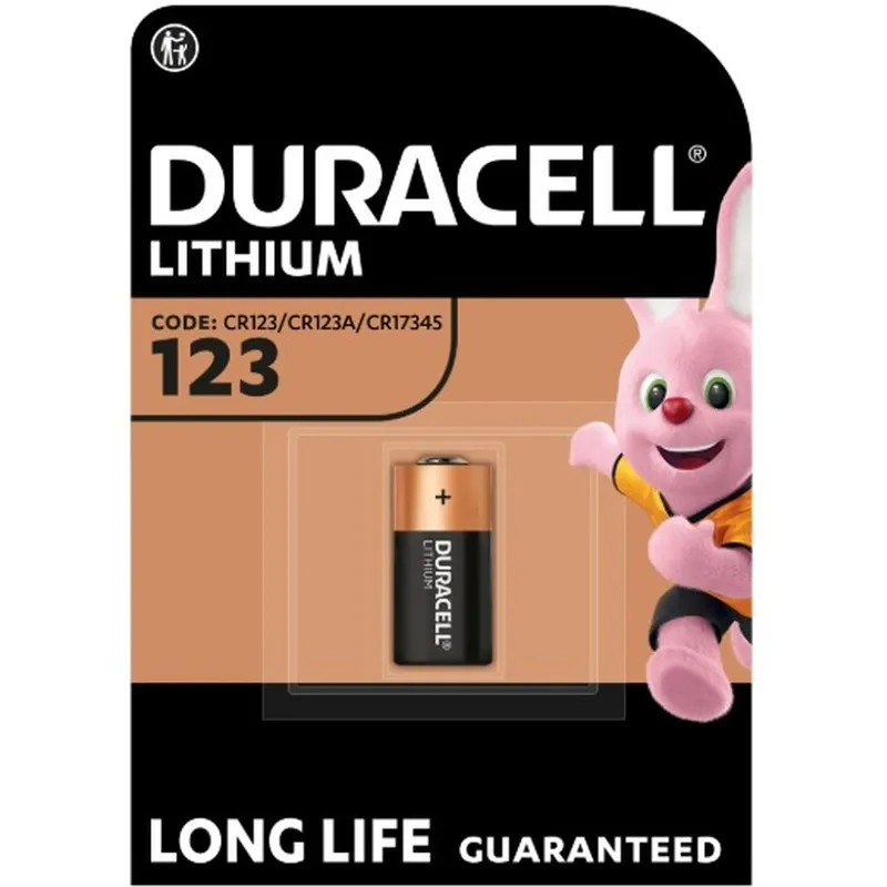 DURACELL SPECIALTY CR123 PK1 - SB3013