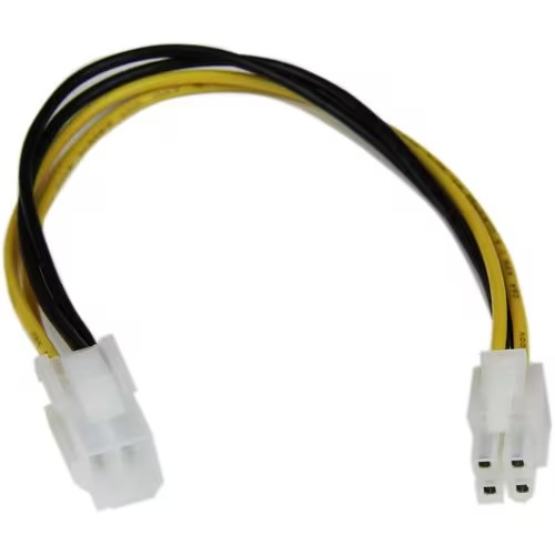 STARTECH 8IN ATX12V 4 PIN P4 CPU POWER EXTENSION - 1597645