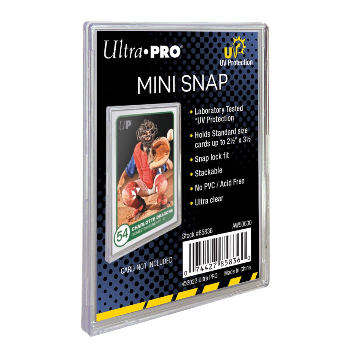 ULTRA PRO UP85836 UV MINI SNAP CARD HOLDER - UP85836