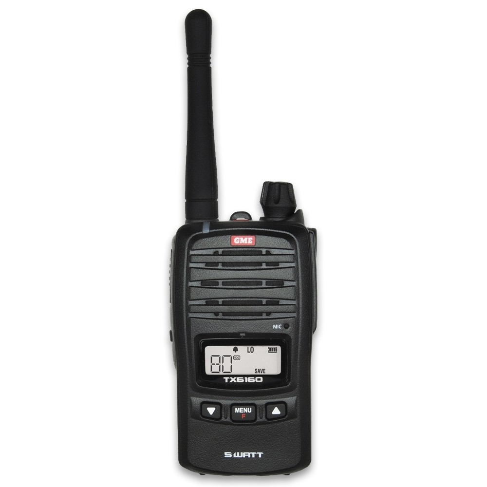 GME 5W UHF TRANSCEIVER TX6160 - SINGLE W/ ACC - TX6160X