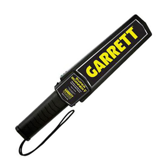 GARRETT SUPER SCANNER V HAND-HELD METAL DETECTOR -