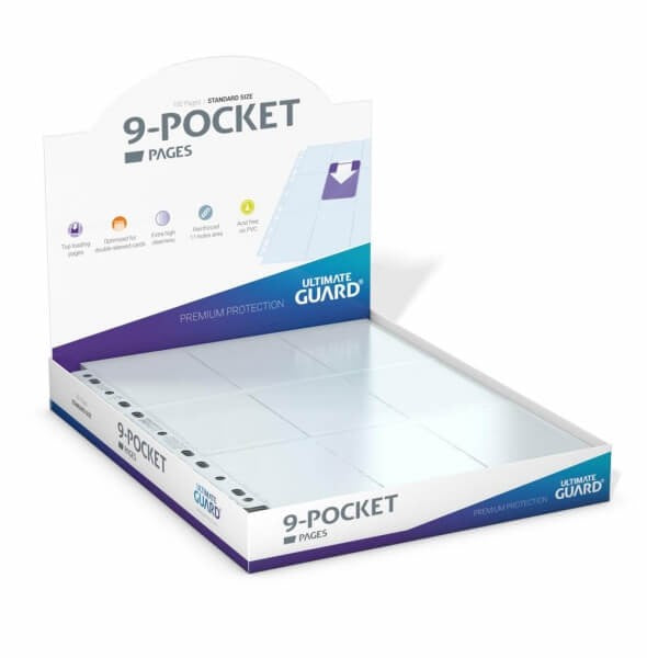 ULTIMATE GUARD 9-POCKET STANDARD SIZE SINGLE PAGE - UGD010895