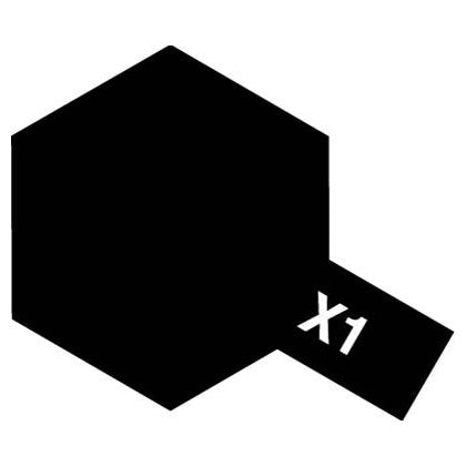 TAMIYA ACRYLIC X-1 BLACK - T81501 2