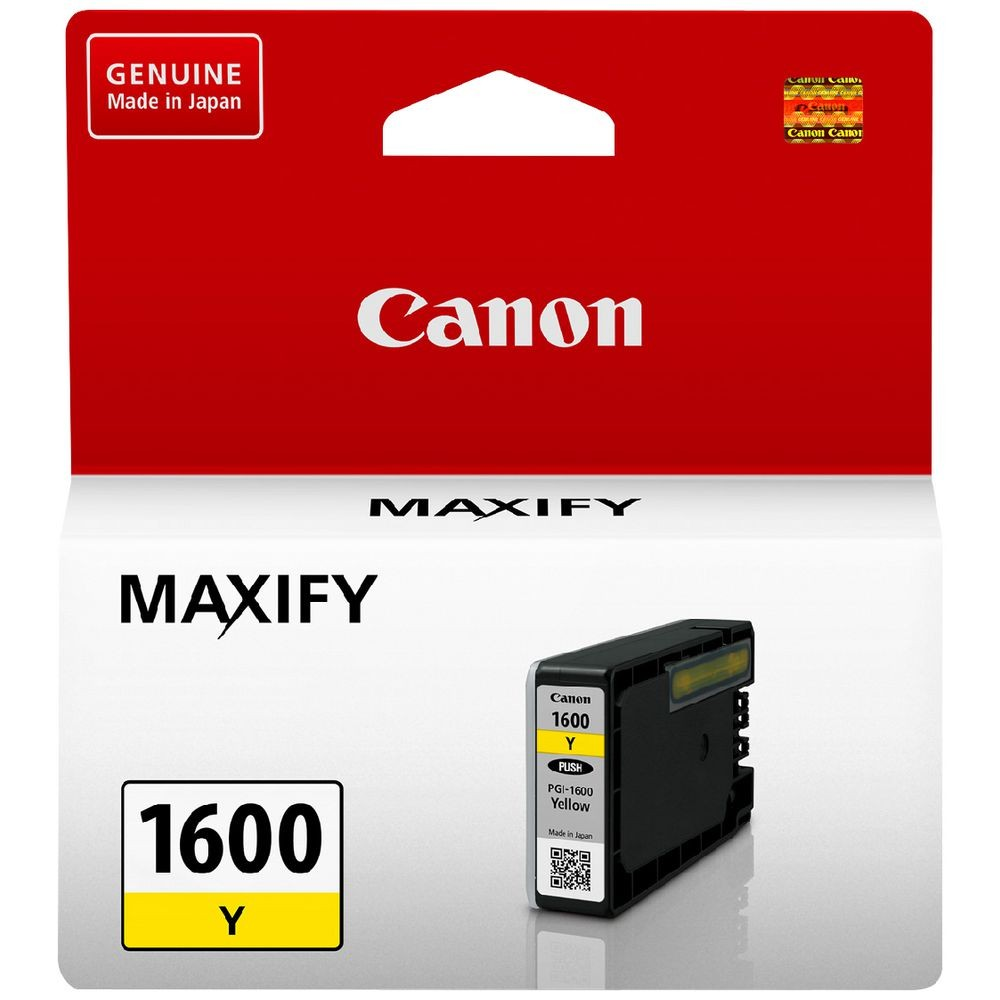CANON 1600 YELLOW INK CARTRIDGE - CI1600Y
