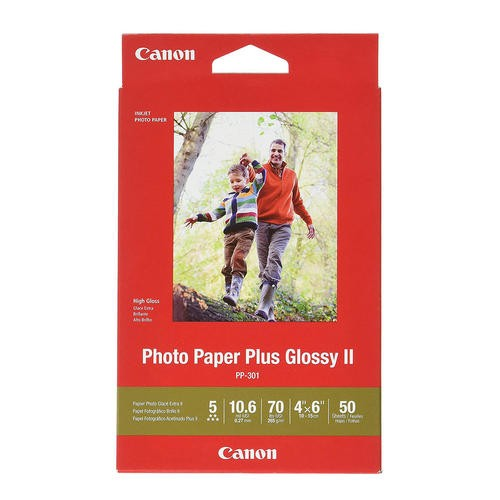 CANON GLOSSY 4X6 PHOTO PAPER 50 SHEETS - CPP30150