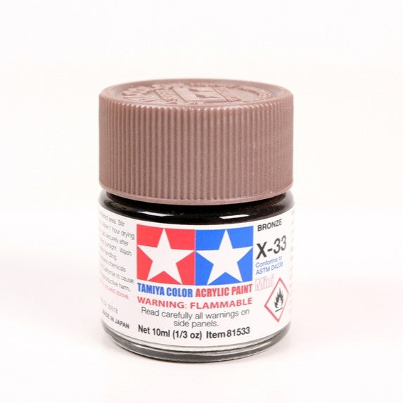 TAMIYA ACRYLIC X-33 BRONZE - T81533
