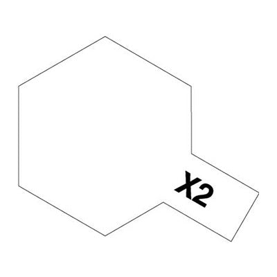 TAMIYA ENAMEL X-2 WHITE - T80002 2