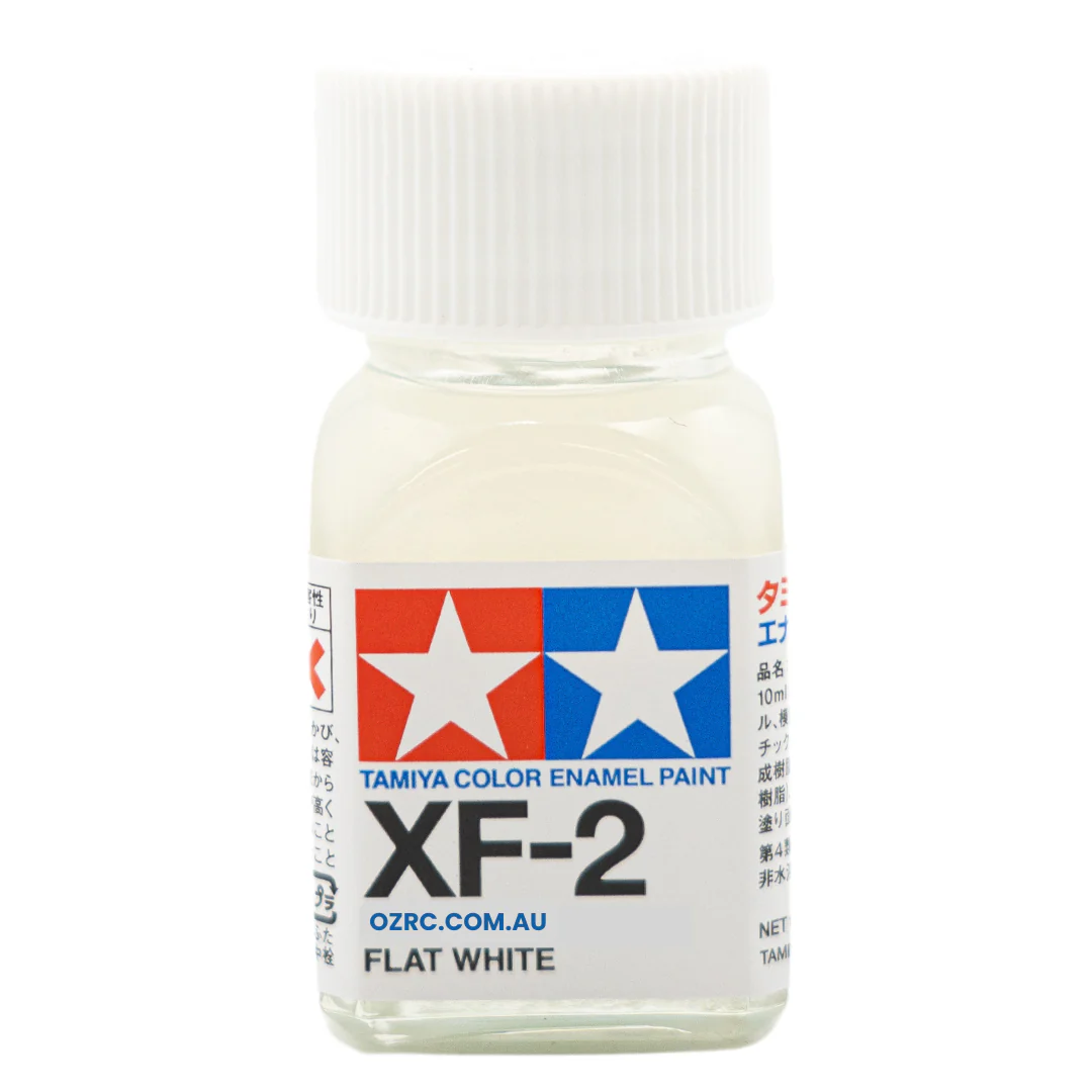 TAMIYA ENAMEL XF-2 FLAT WHITE (MATT) - T80302