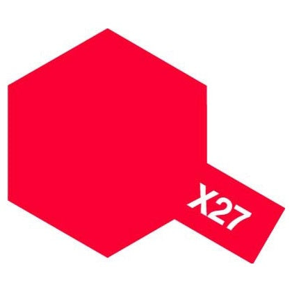 TAMIYA ACRYLIC X-27 CLEAR RED - T81527 2