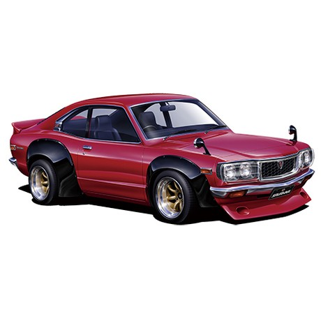 FUJIMI 1/24 MAZDA SAVANNA GT RX-3 RACING VERSION (ID-109) PLASTIC MODEL KIT - FUJ04675