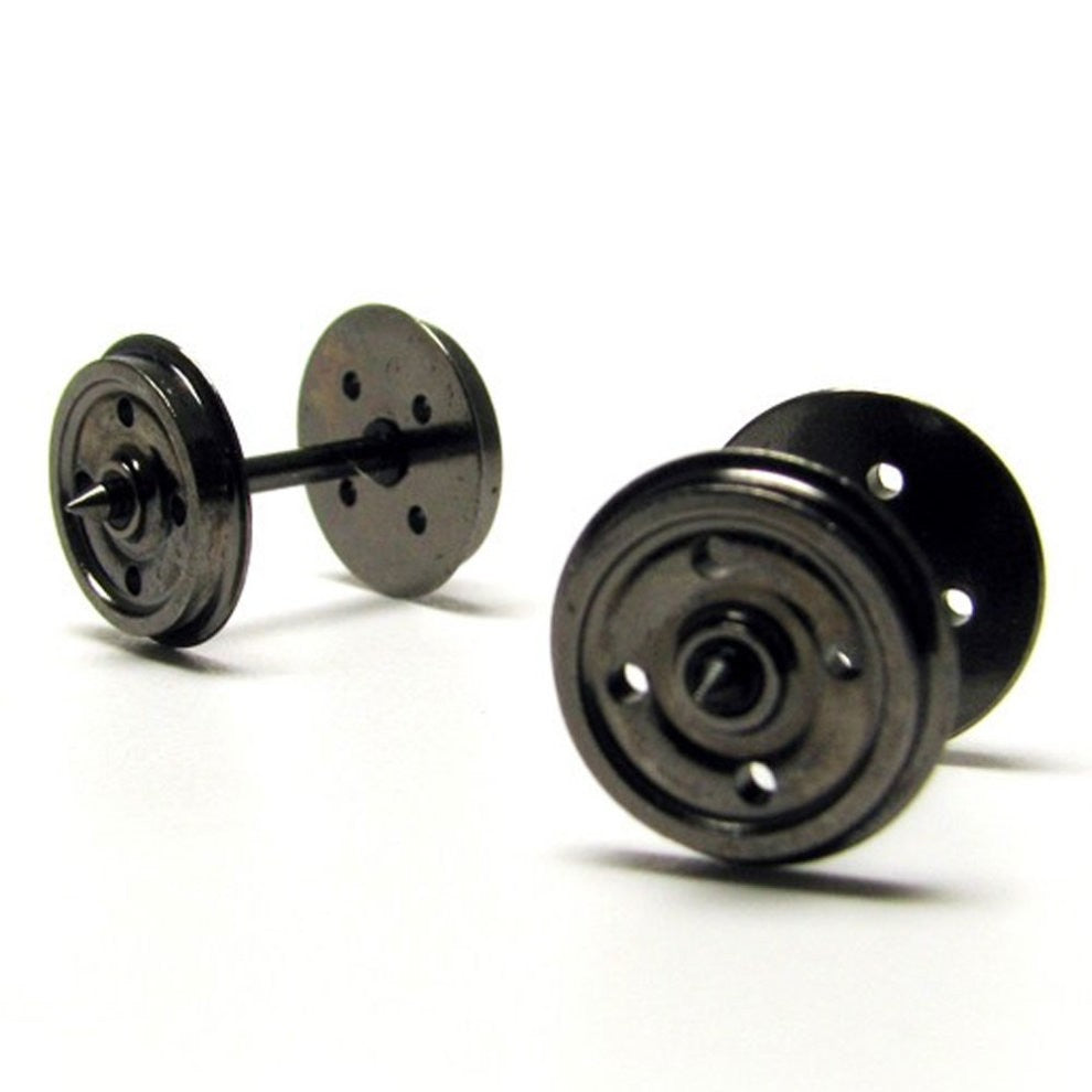 HORNBY 14.1MM DISC WHEELS - 4 HOLE (PACK 10) - R8234