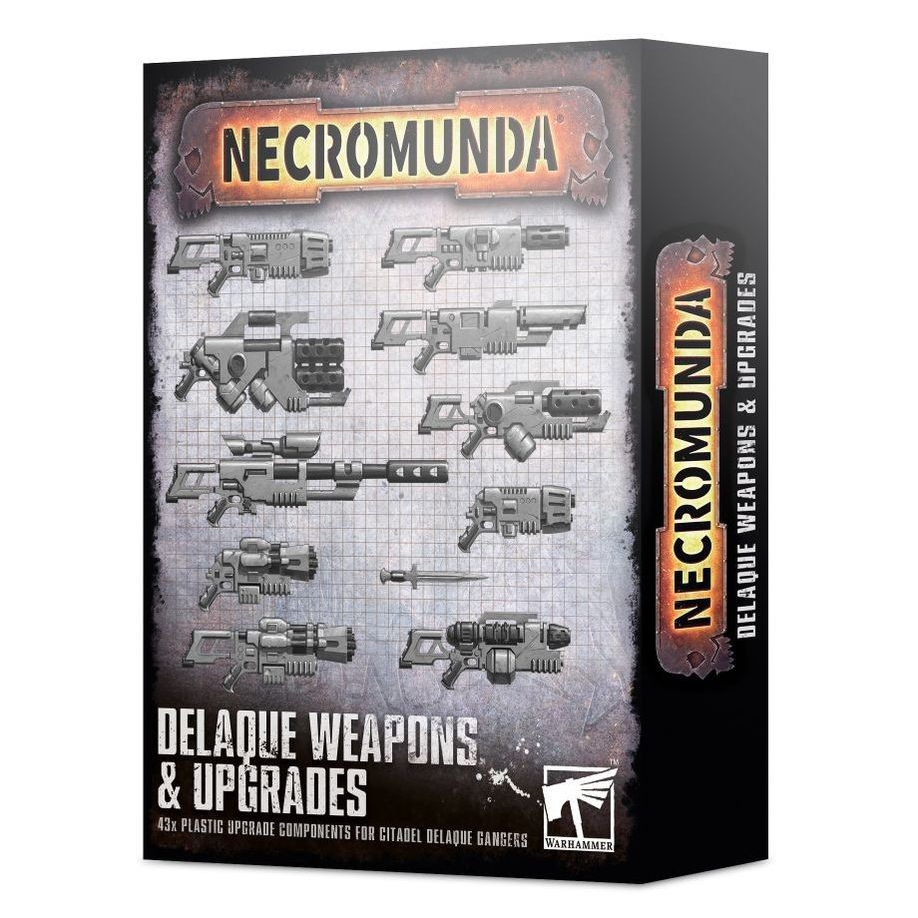 WH NECROMUNDA: DELAQUE WEAPONS & UPRADES - 30083