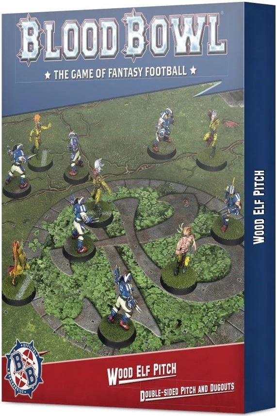 WARHAMMER: BLOOD BOWL: WOOD ELF TEAM PITCH & DUGOUTS - 20068