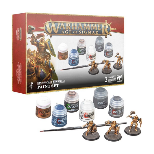 WH AOS STORMCAST ETERNALS + PAINTS SET (NEW 2024 4TH ED)