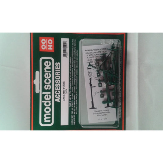 PECO GAS LAMP POSTS OO GAUGE - 5004