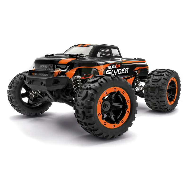 BLACKZON SLYDER MT 1/16 4WD ELECTRIC MONSTER TRUCK - ORANGE - BZ540099