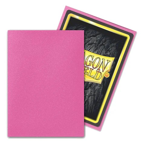 DRAGON SHIELD STANDARD SIZE SLEEVES MATTE PINK DIAMOND 100PK - AT11039