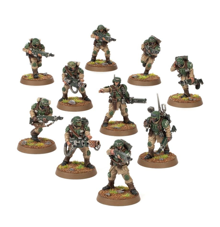 WH 40K ASTRA MILITARUM CADIAN SHOCK TROO - 47-33