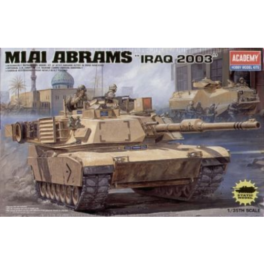 ACADEMY HOBBY M1A1 ABRAMS - IRAQ 2003 (MODERN) NEW