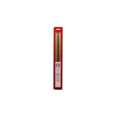 K&S 12 IN. L ROUND BRASS TUBE 4 PK - KS3401