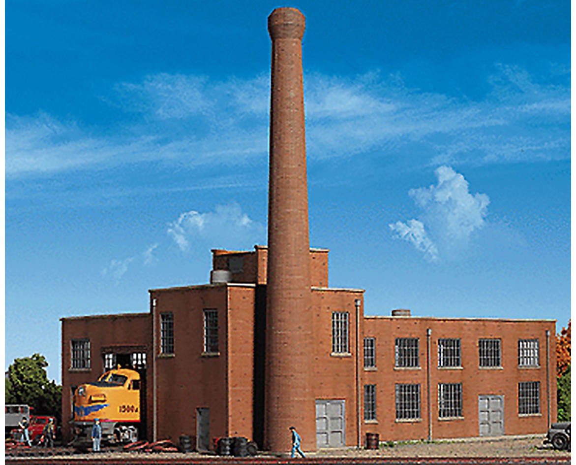 WALTHERS CORNERSTONE N SCALE BUILDING/STRUCTURE KIT RAILROAD MACHINE SHOP - 933-3264