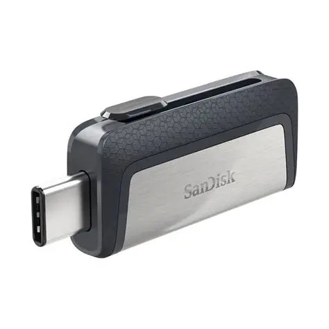 SANDISK ULTRA USB TYPE-C & USB 3.1 DUAL MEMORY STICK - 32 GB, SILVER, SILVER/GREY - SDDDC2-032G-G46