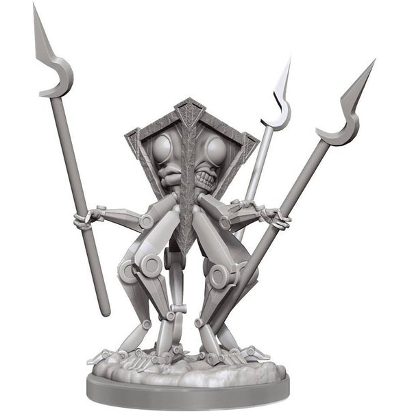 D&D NOLZURS UNPAINTED MODRONS MINIATURE - WZK90422