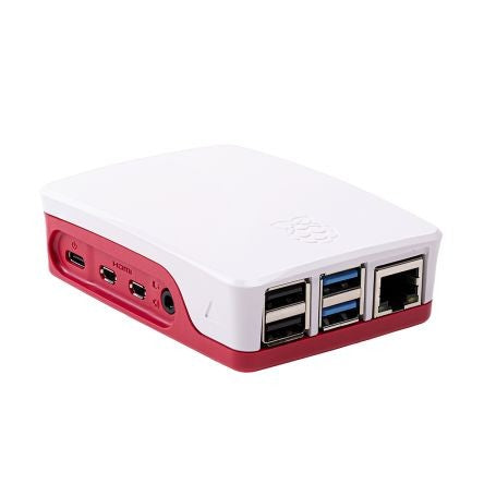 RASPBERRY PI PI PI 4 CASE RED WHITE - H8964