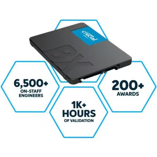 CRUCIAL - BX500 1TB INTERNAL SSD SATA - HBC-BX500-1TB