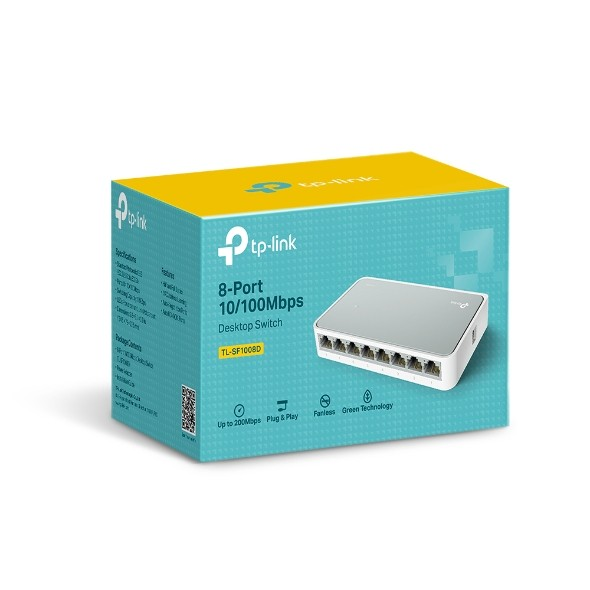 TP-LINK PORT 10/100M ETHERNET SWITCH - NWTL-SF1008D