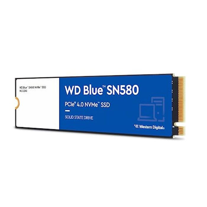 WD BLUE SN580 250GB NVME SSD M.2 2280 - WDS250G3B0E