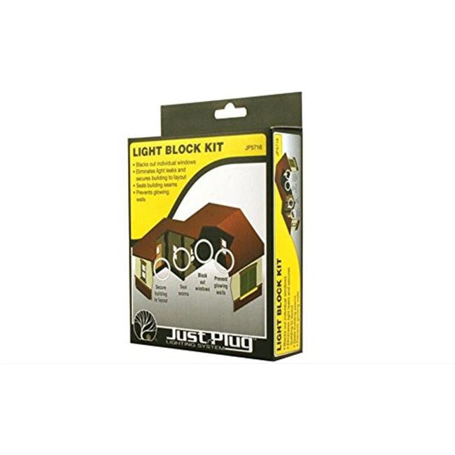 WOODLAND SCENICS JP5716 JUST PLUG LIGHT BLOCK KIT - JP5716