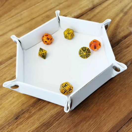 LPG HEX DICE TRAY 6 WHITE - LPGDM066WHITE