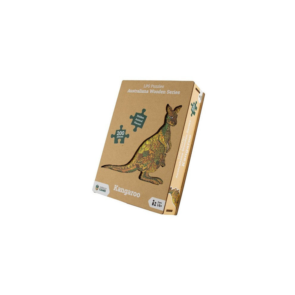 AUSTRALIANA SERIES 01 WOODEN PUZZLE (KANGAROO)