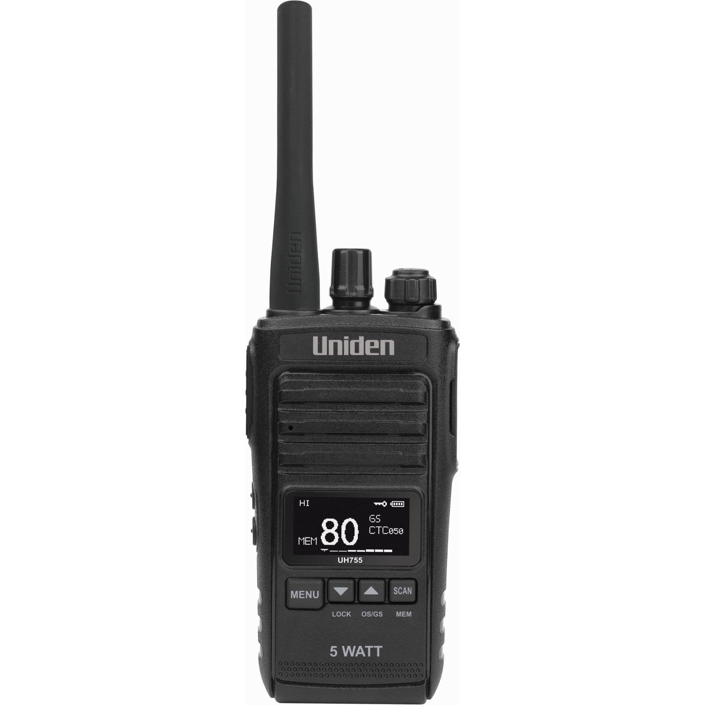 UNIDEN UH755 5WATT SPLASH PROOF UHF