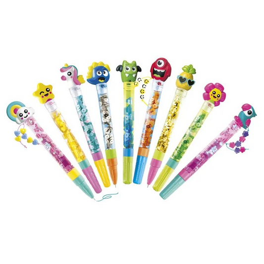 CLEMENTONI KIT GLITTER PEN SML KJ9401