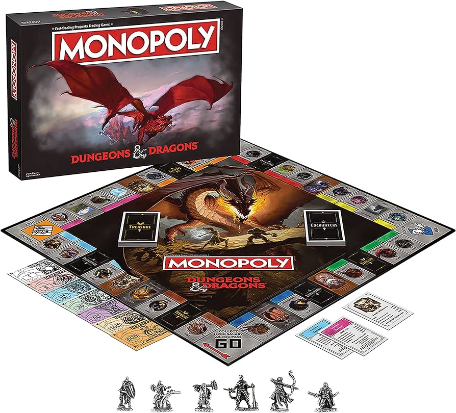 MONOPOLY DUNGEONS & DRAGONS - WM02022-EN1