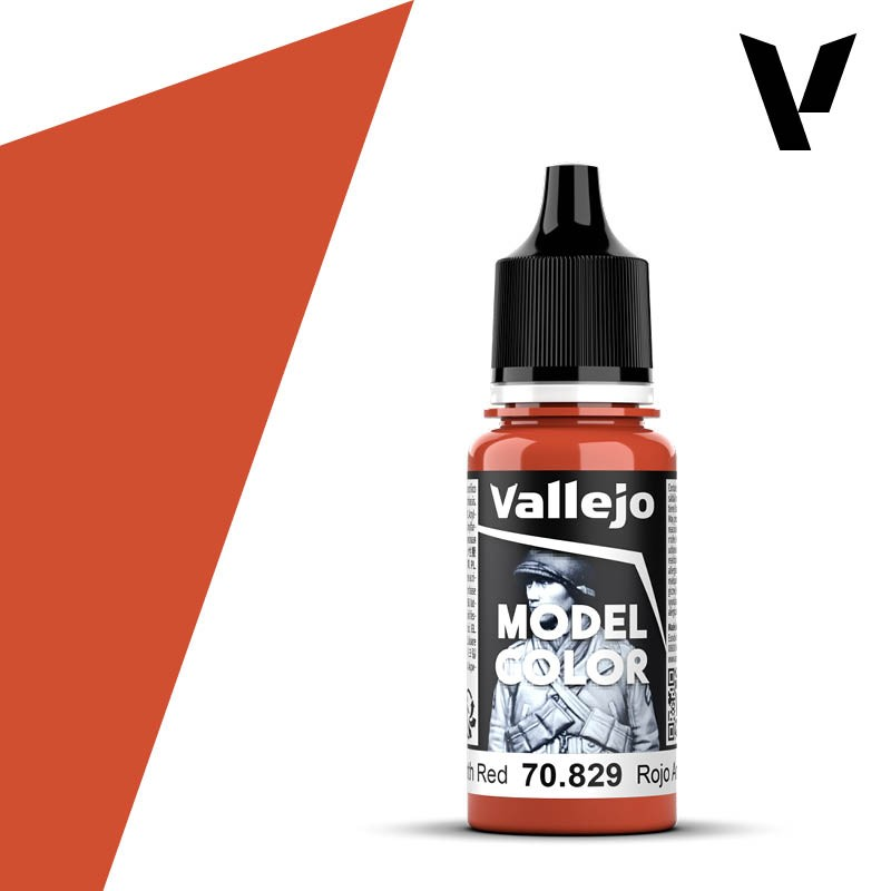 VALLEJO MODEL COLOUR 70.829 AMARANTH RED - AV70829