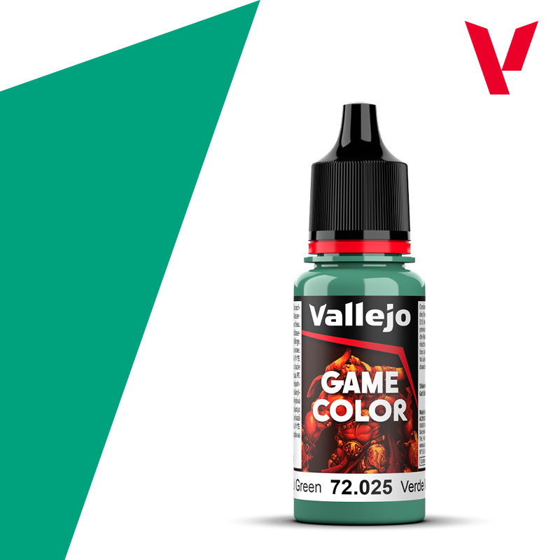 VALLEJO GAME COLOUR 72.025 FOUL GREEN - AV72025