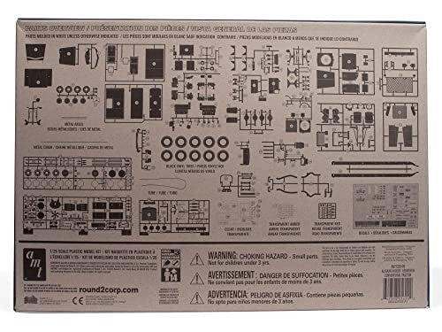 AMT: 1:25 SCALE MODEL KIT - ALASKAN HAULER KENWORTH TRACTOR - 300+ PARTS SKILL LEVEL 3 AUTHENTIC VEHICLE BUILDING REPLICA UNPAINTED TRUCK AGE 14+ - AMT1339