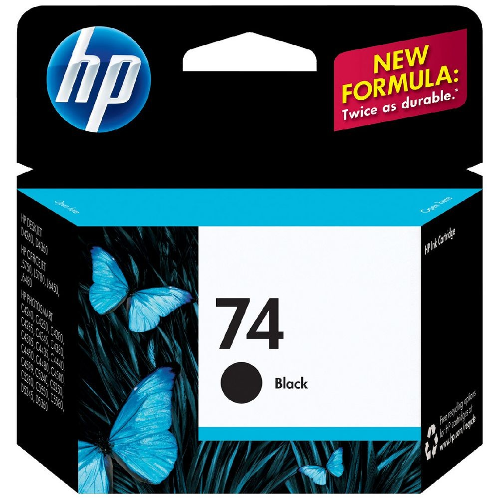 HP 74 BLACK INK CARTRIDGE - HI74