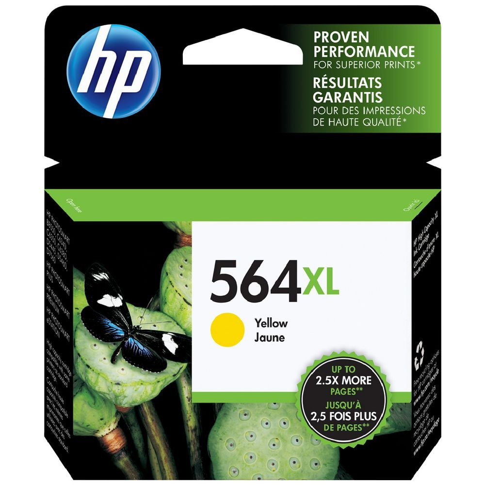 HP 564XL YELLOW INK CARTRIDGE - HI564YXL