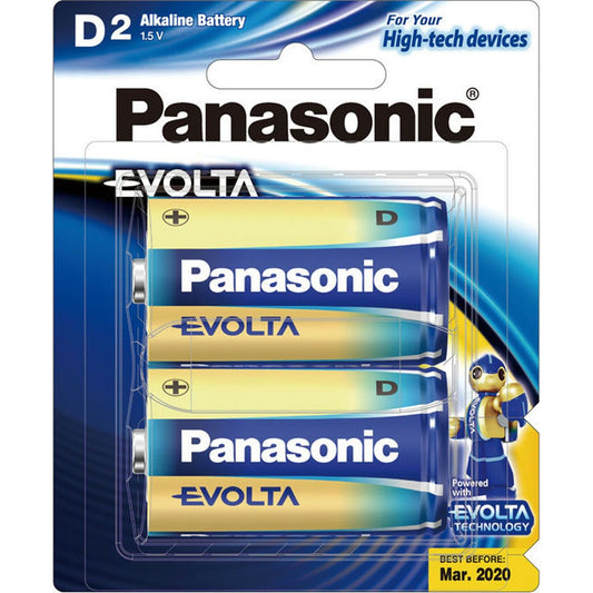 BATT ALK D PANASONIC EVOLTA PK2 - SB2914