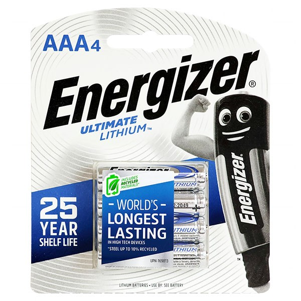 ENERGIZER LITHUIM AAA 4 PACK - 54000-007A