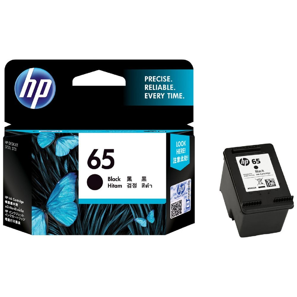 HP 65 BLACK INK CARTRIDGE - HI65B