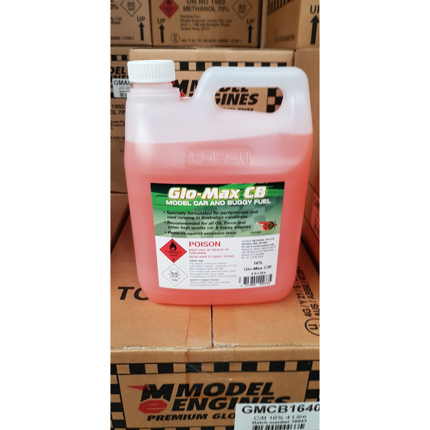 GLO-MAX CB FUEL 25% NITRO 4LT - GMCB2540