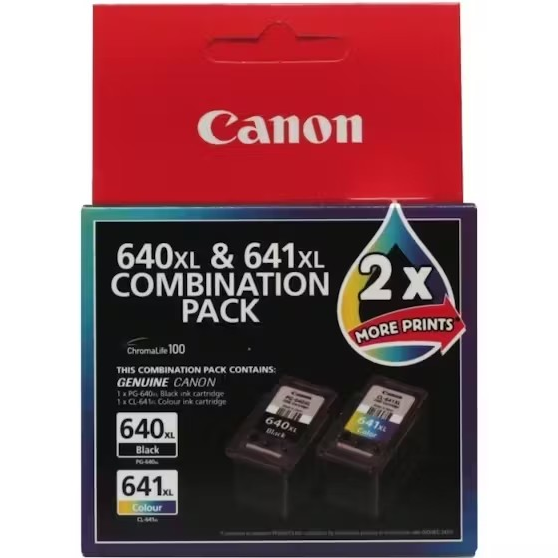 CANON 640XL 641XL TWIN PACK - C640641XLT
