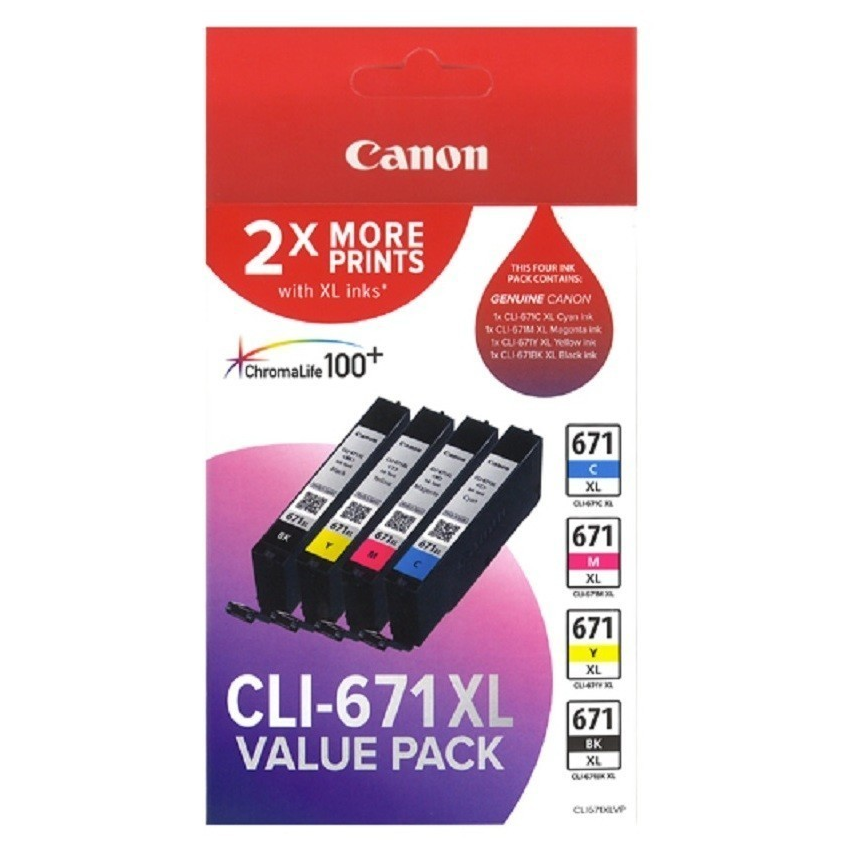 CANON 671XL VALUE PACK - CI671XLVP